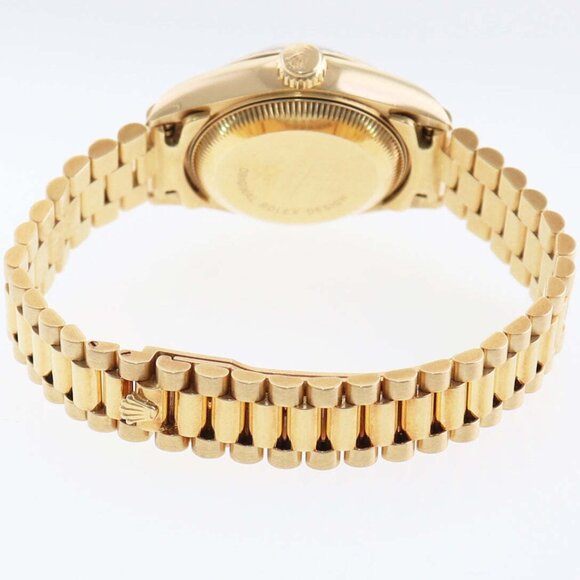 MINT! Rolex Champagne 26mm Diamond Dial Factory Watch w/ Box - Picture 6 of 8